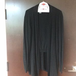 Black cardigan